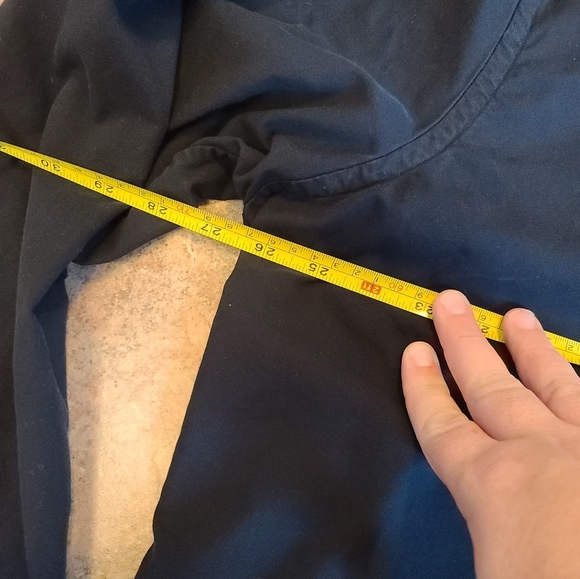 TOMMY BAHAMA Long sleeve Black cotton silk blend shirt size XLT - Picture 5 of 11